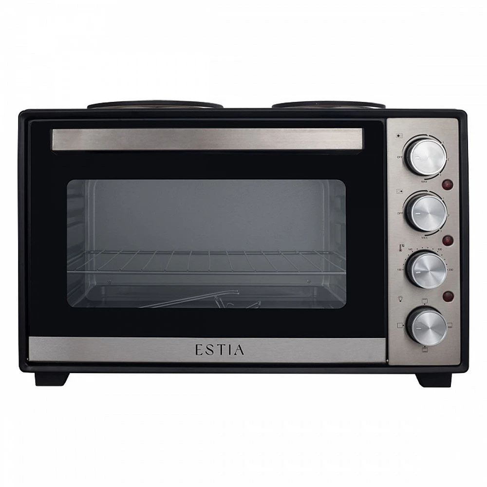 ΗΛΕΚΤΡΙΚΟ ΦΟΥΡΝΑΚΙ MULTICOOK COMPACT 3600w 38lt ΜΕ 2 ΕΣΤΙΕΣ ΚΑΙ ΑΝΤΙΚΟΛΛΗΤΙΚΟ ΕΣΩΤΕΡΙΚΟ 06-33828