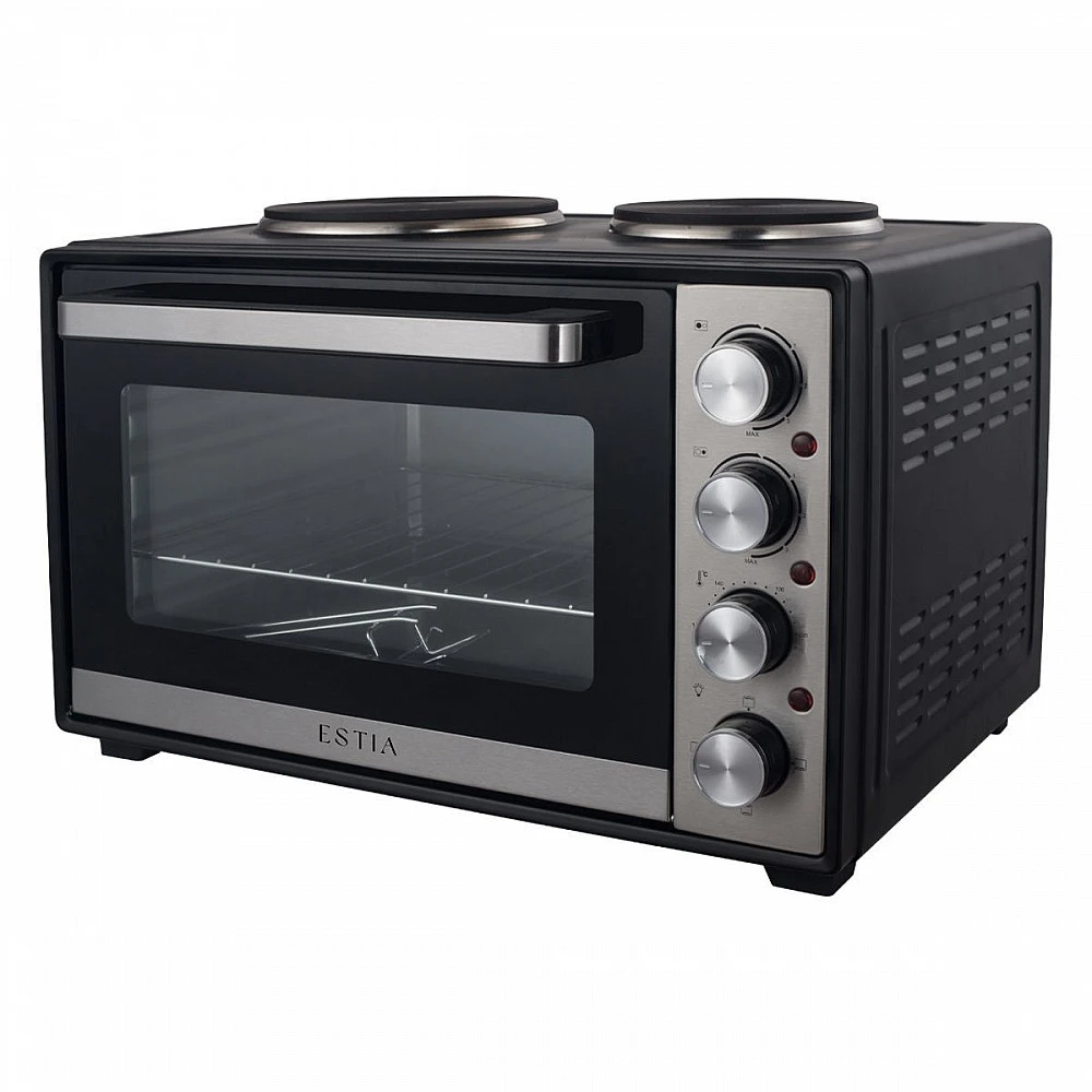 ΗΛΕΚΤΡΙΚΟ ΦΟΥΡΝΑΚΙ MULTICOOK COMPACT 3600w 38lt ΜΕ 2 ΕΣΤΙΕΣ ΚΑΙ ΑΝΤΙΚΟΛΛΗΤΙΚΟ ΕΣΩΤΕΡΙΚΟ 06-33828