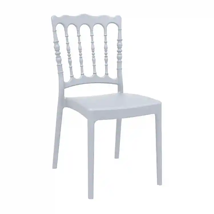 NAPOLEON SILVER GREY ΚΑΡΕΚΛΑ ΠΟΛ/ΝΙΟΥ 45X55X92εκ.