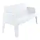 BOX WHITE KANAΠEΣ ΠΟΛ/ΝΙΟΥ 138Χ62Χ80εκ.