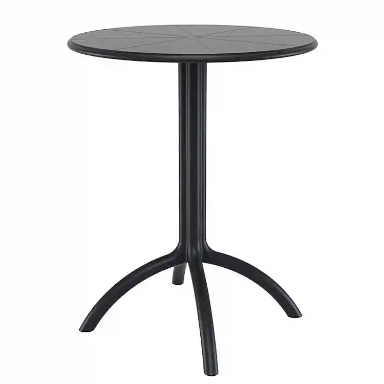 OCTOPUS Φ60Χ75εκ. BLACK ΤΡΑΠΕΖΙ ΠΟΛ/ΝΙΟΥ