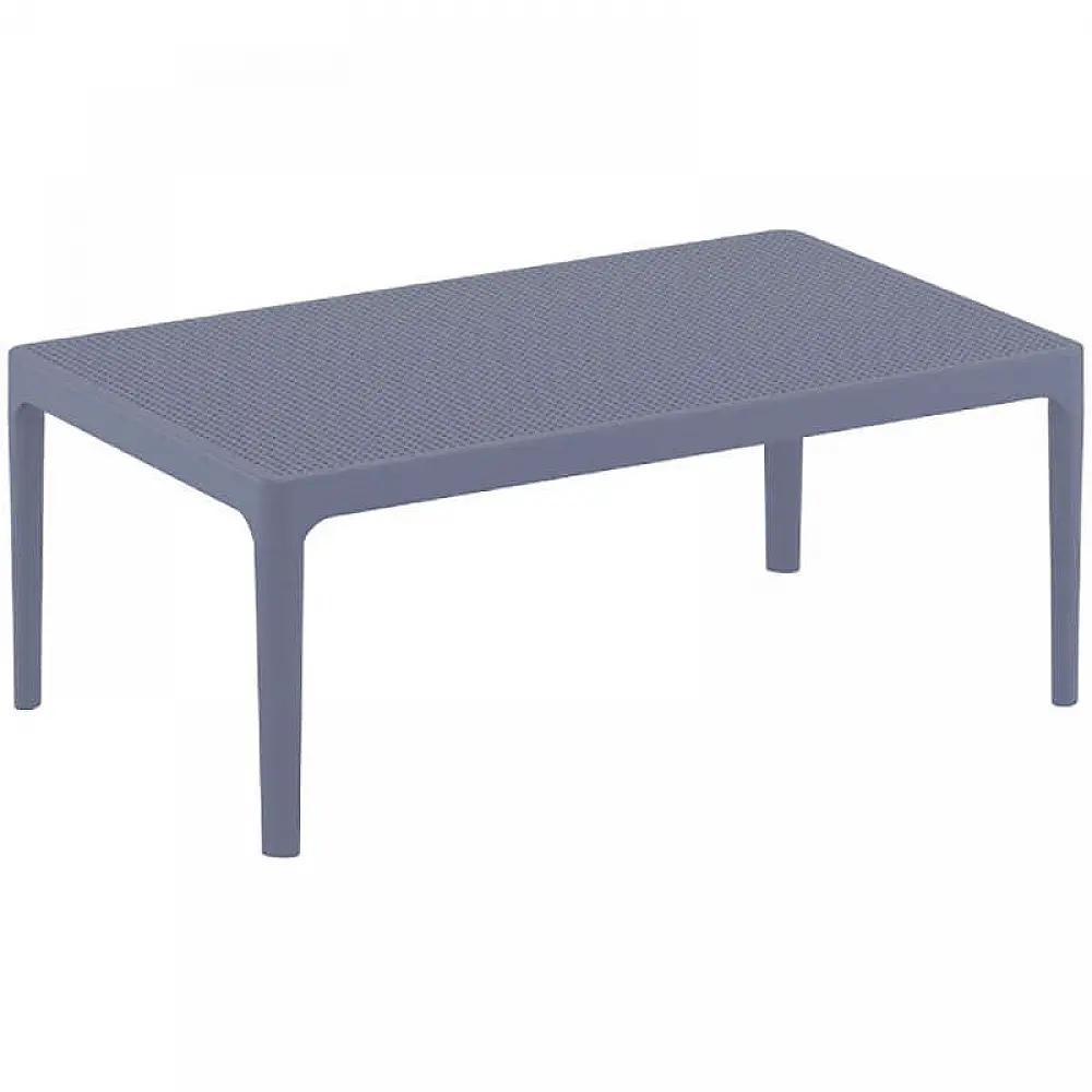 SKY DARK GREY 100Χ60Χ40εκ. ΤΡΑΠΕΖΙ ΠΟΛ/ΝΙΟΥ SKY DARK GREY 100Χ60Χ40εκ. ΤΡΑΠΕΖΙ ΠΟΛ/ΝΙΟΥ
