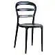 BIBI BLACK/BLACK TRANSP. ΚΑΡΕΚΛΑ 42X50X85εκ.