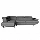 CORNER GREY ΥΦΑΣΜΑ ΔΕΞΙΑ ΓΩΝΙΑ 250X153εκ. CORNER GREY ΥΦΑΣΜΑ ΔΕΞΙΑ ΓΩΝΙΑ 250X153εκ.