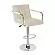 BAR54 CREAM PU(Σ2)ΣΚΑΜΠΟ ΜΕ ΑΜΟΡΤΙΣΕΡ 52X50X112εκ.