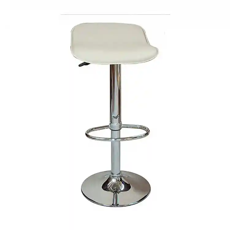 BAR3 WHITE PVC(Σ2)ΣΚΑΜΠΟ ΜΕ ΑΜΟΡΤΙΣΕΡ 38X38X85εκ.