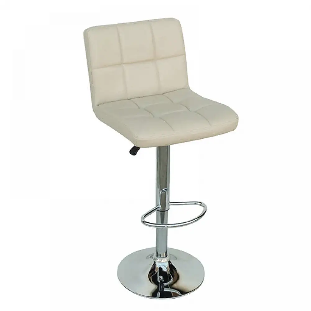 BAR40 CREAM PU(Σ2)ΣKAMΠO ΜΕ ΑΜΟΡΤΙΣΕΡ 43X52X113εκ.