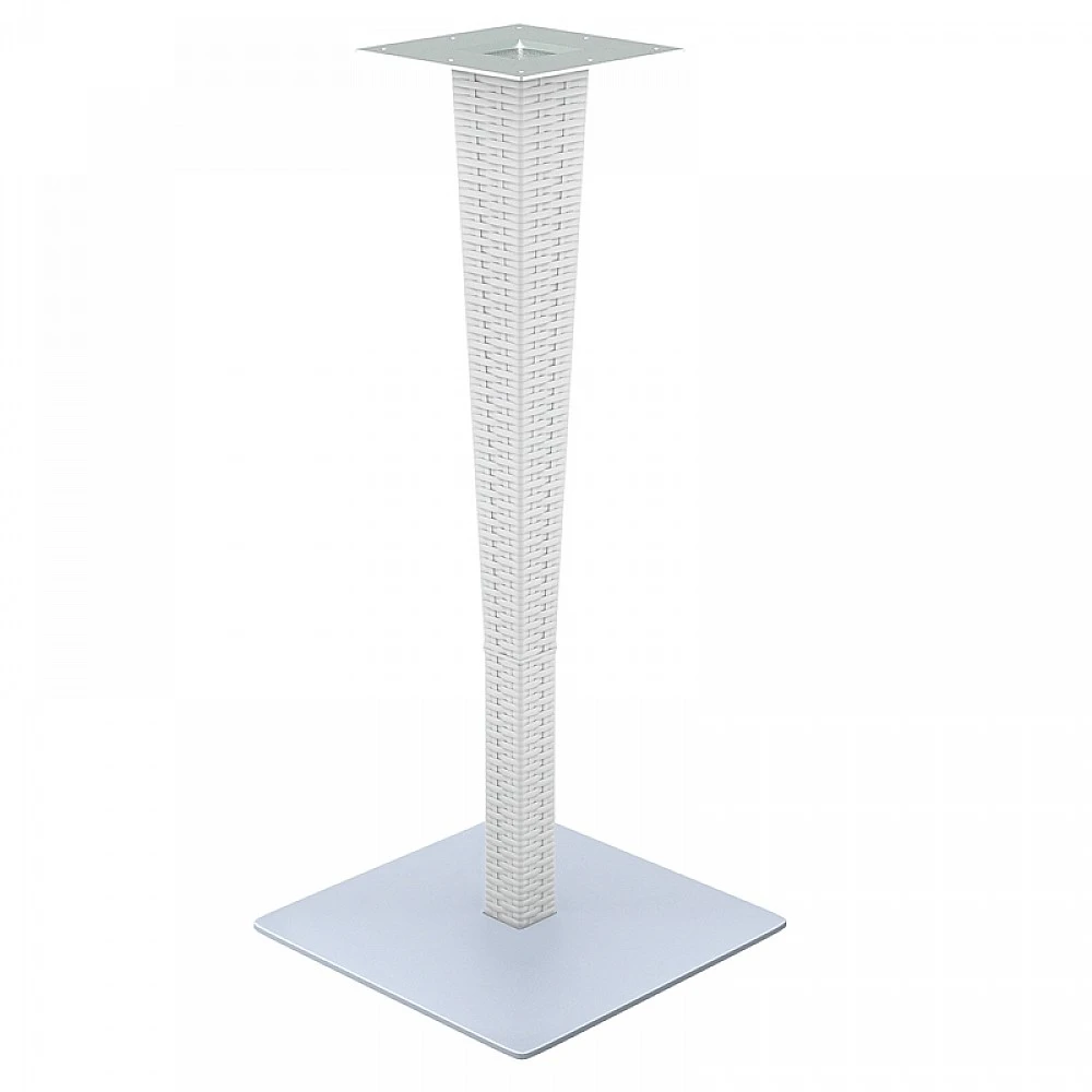 RIVA BAR ΒΑΣΗ WHITE 45Χ45Χ104εκ. ΠΟΛ/ΝΙΟΥ