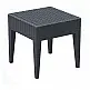 MIAMI DARK GREY ΤΡΑΠΕΖΙ 45Χ45Χ45εκ. ΠΟΛ/ΝΙΟΥ