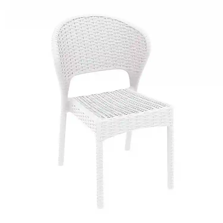 DAYTONA WHITE ΚΑΡΕΚΛΑ ΠΟΛ/ΝΙΟΥ 55X61X81εκ.