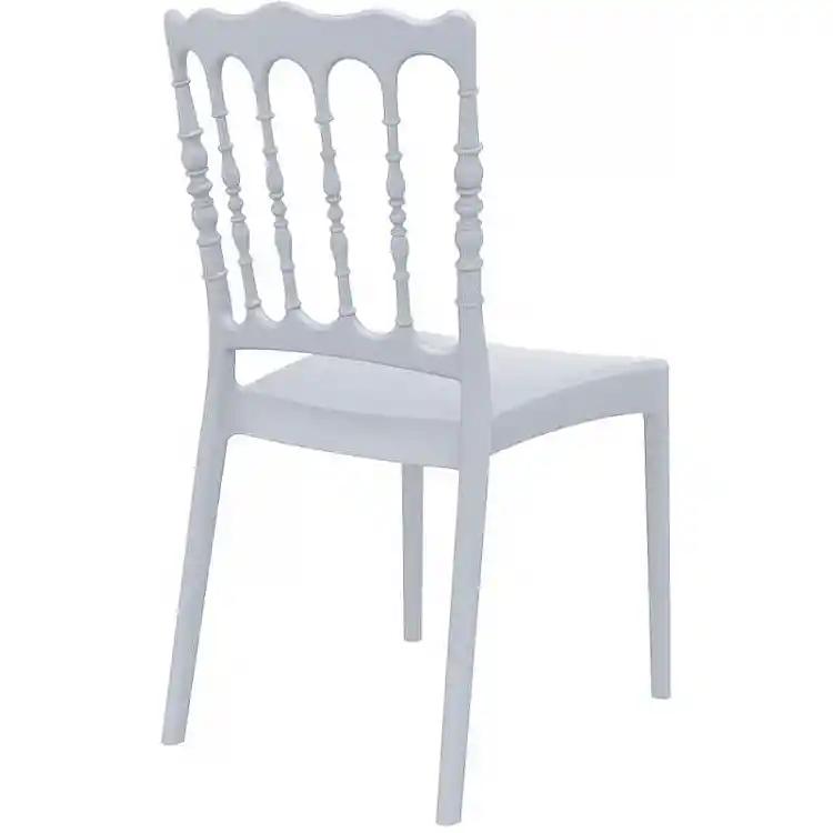 NAPOLEON SILVER GREY ΚΑΡΕΚΛΑ ΠΟΛ/ΝΙΟΥ 45X55X92εκ.