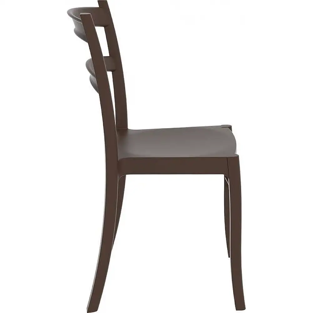 TIFFANY DARK BROWN ΚΑΡΕΚΛΑ ΠΟΛ/ΝΙΟΥ 45Χ51Χ85εκ.