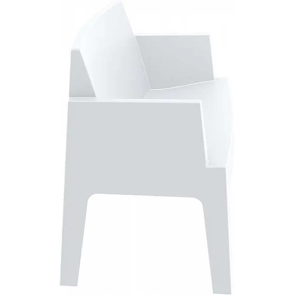 BOX WHITE KANAΠEΣ ΠΟΛ/ΝΙΟΥ 138Χ62Χ80εκ.