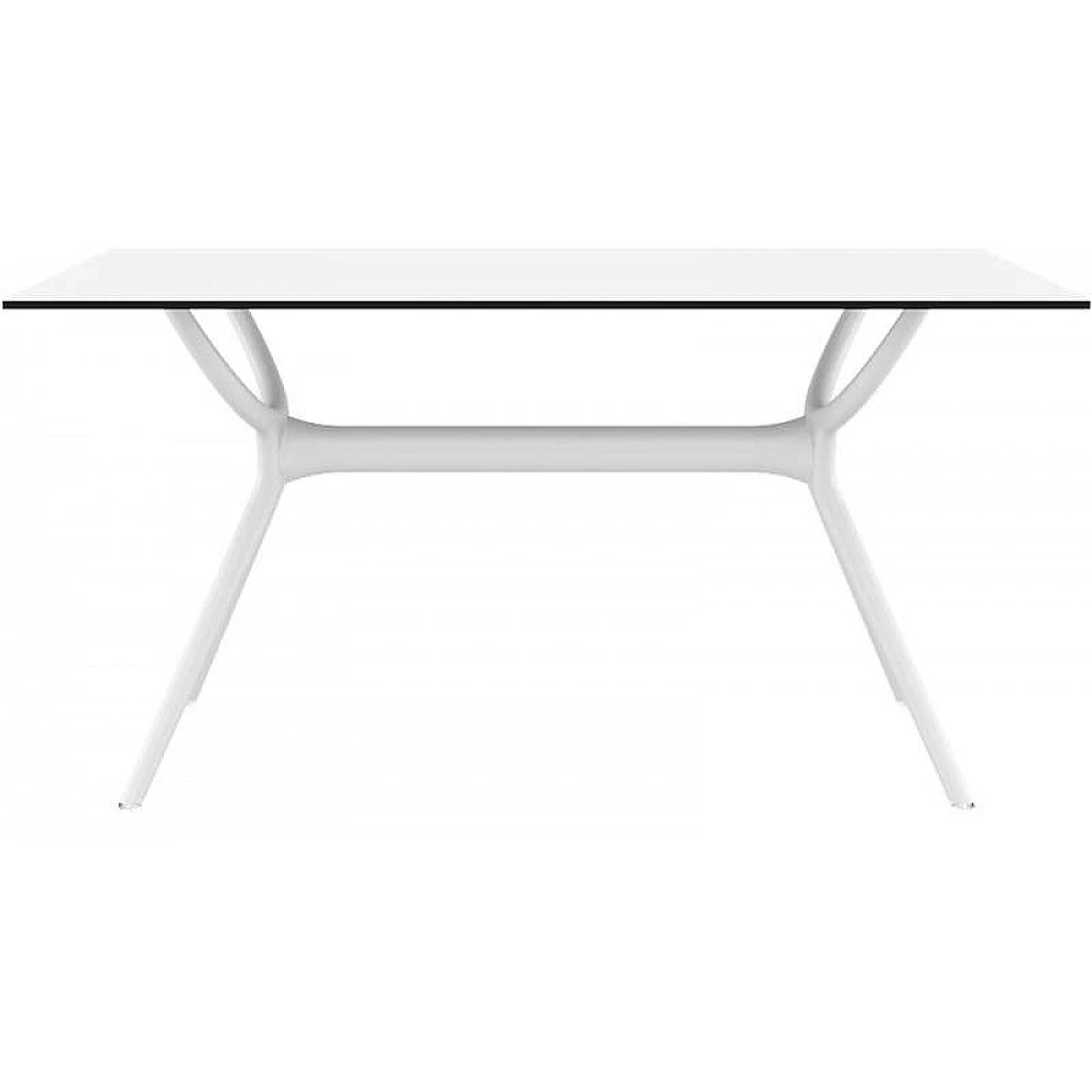 AIR ΤΡΑΠΕΖΙ 140Χ80Χ74εκ. WHITE LAMINATE 12mm