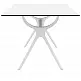 AIR ΤΡΑΠΕΖΙ 180Χ90Χ74εκ. WHITE LAMINATE 12mm