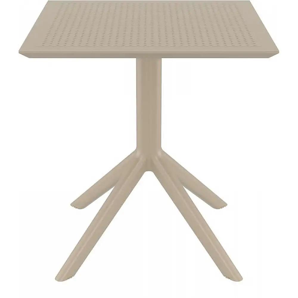 SKY TAUPE 70X70X74εκ. ΤΡΑΠΕΖΙ ΠΟΛ/ΝΙΟΥ