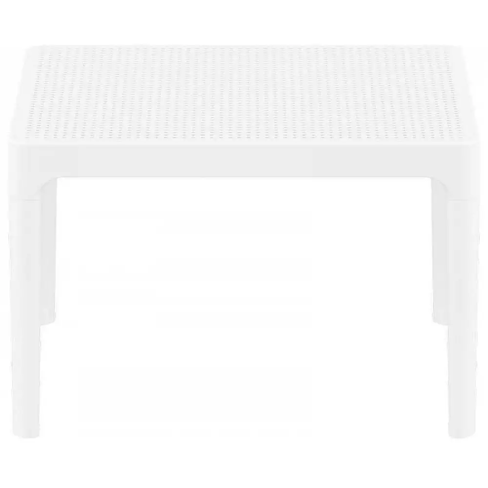 SKY WHITE 50Χ60Χ40εκ. ΤΡΑΠΕΖΙ ΠΟΛ/ΝΙΟΥ