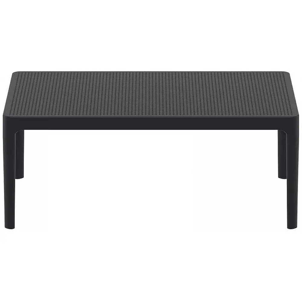 SKY BLACK 100Χ60Χ40εκ. ΤΡΑΠΕΖΙ ΠΟΛ/ΝΙΟΥ