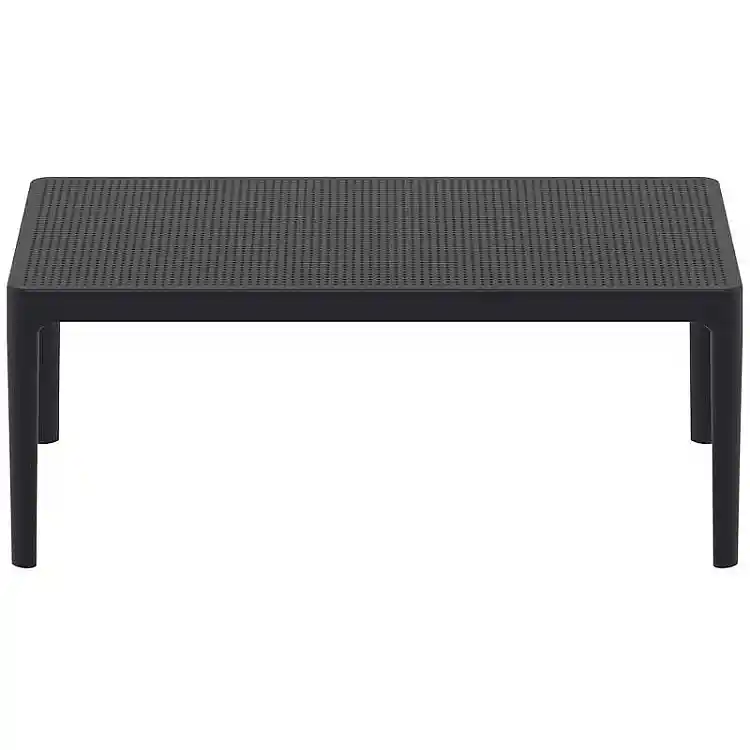 SKY BLACK 100Χ60Χ40εκ. ΤΡΑΠΕΖΙ ΠΟΛ/ΝΙΟΥ
