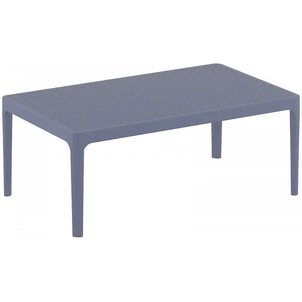 SKY DARK GREY 100Χ60Χ40εκ. ΤΡΑΠΕΖΙ ΠΟΛ/ΝΙΟΥ SKY DARK GREY 100Χ60Χ40εκ. ΤΡΑΠΕΖΙ ΠΟΛ/ΝΙΟΥ
