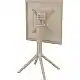 SKY TAUPE 60Χ60X74εκ. ΤΡΑΠΕΖΙ ΠΤΥΣ/ΝΟ ΠΟΛ/ΝΙΟΥ