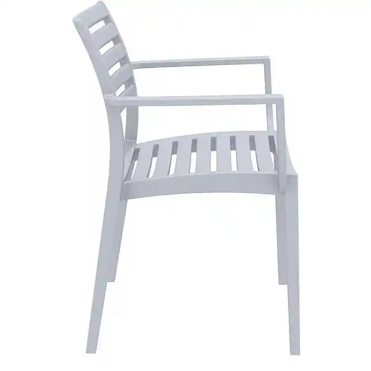 ARTEMIS SILVER GREY ΠΟΛΥΘΡΟΝΑ ΠΟΛ/ΝΙΟΥ 58X58X83.5εκ.