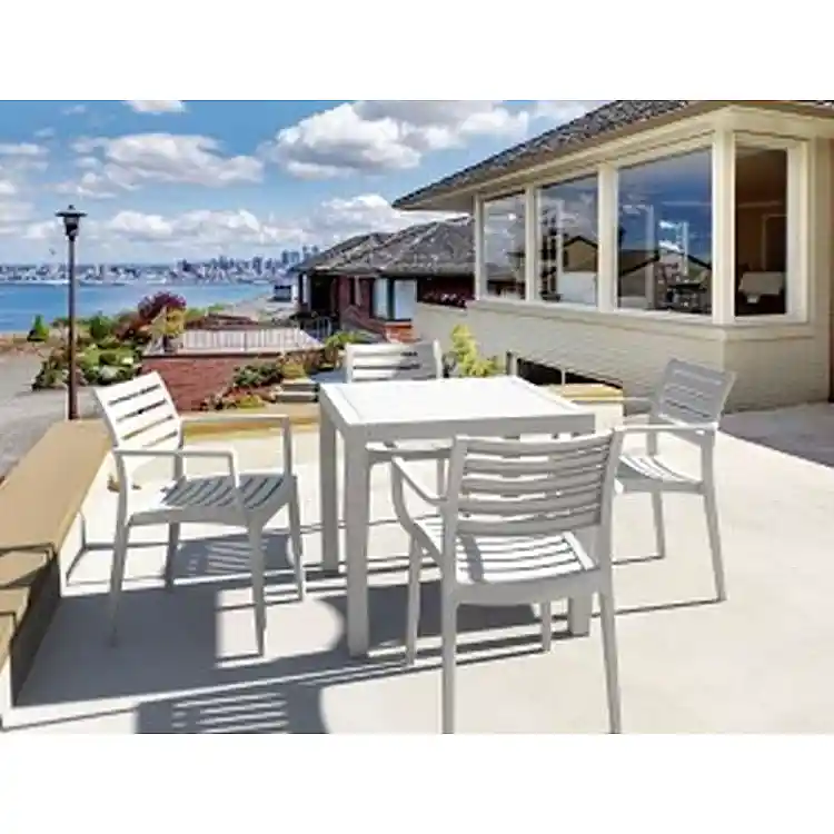 ARTEMIS SILVER GREY ΠΟΛΥΘΡΟΝΑ ΠΟΛ/ΝΙΟΥ 58X58X83.5εκ.