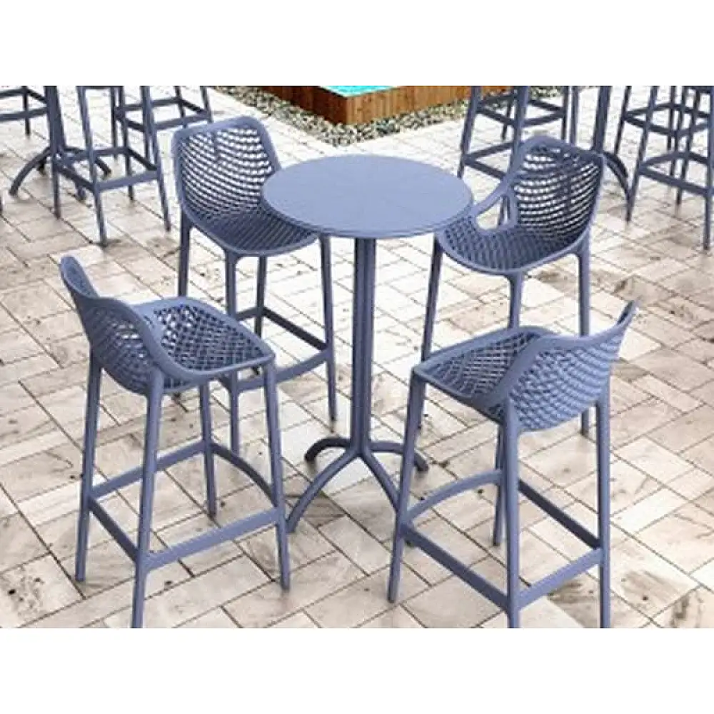 AIR 75εκ. ΣΚΑΜΠΟ DARK GREY ΠΟΛ/ΝΙΟΥ 45Χ53X105εκ.