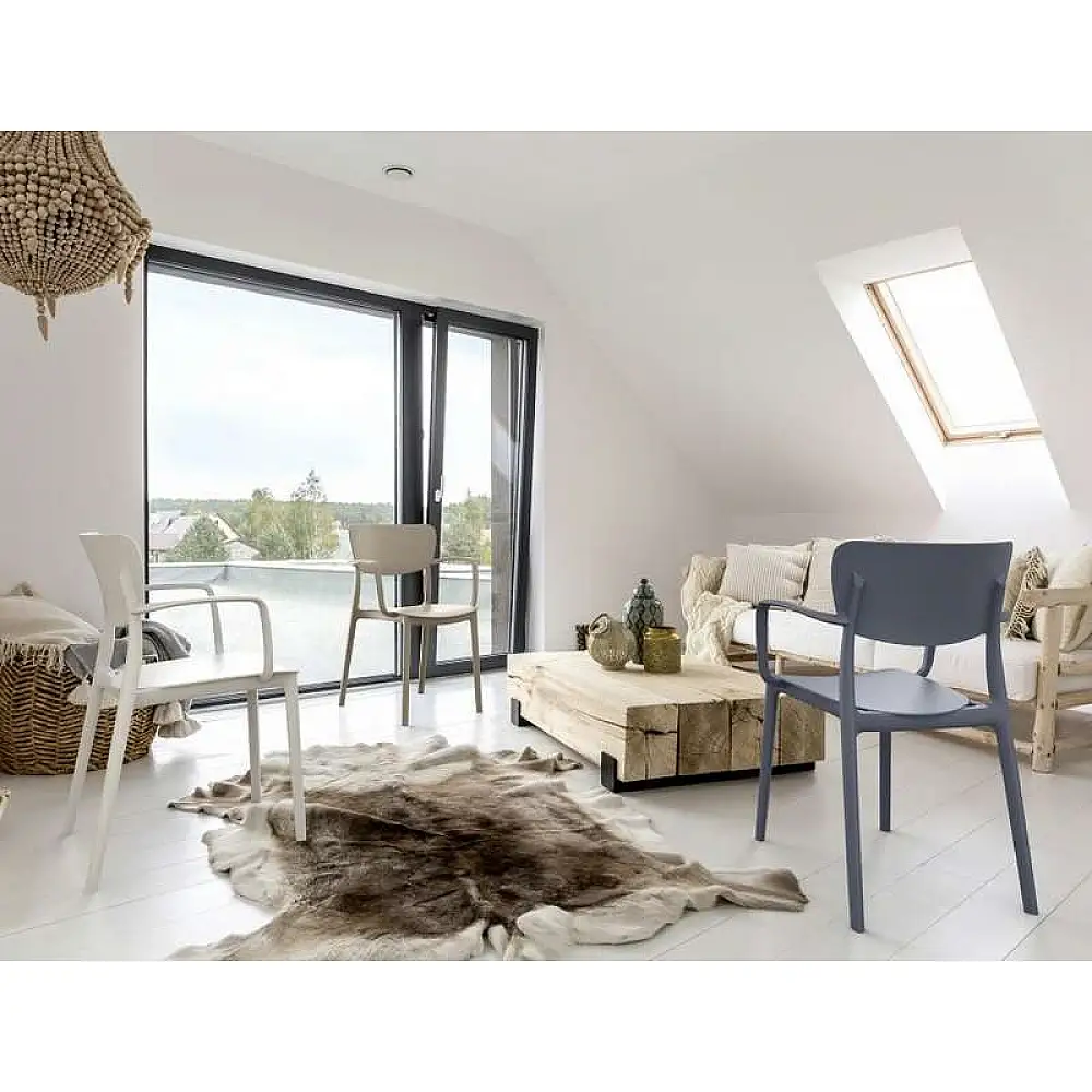 LISA TAUPE ΠΟΛΥΘΡΟΝΑ ΠΟΛ/ΝΙΟΥ 54X53X82εκ.