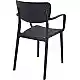 LOFT BLACK ΠΟΛΥΘΡΟΝΑ ΠΟΛ/ΝΙΟΥ 54X53X82εκ.