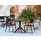 LOFT DARK GREY ΠΟΛΥΘΡΟΝΑ ΠΟΛ/ΝΙΟΥ 54X53X82εκ.