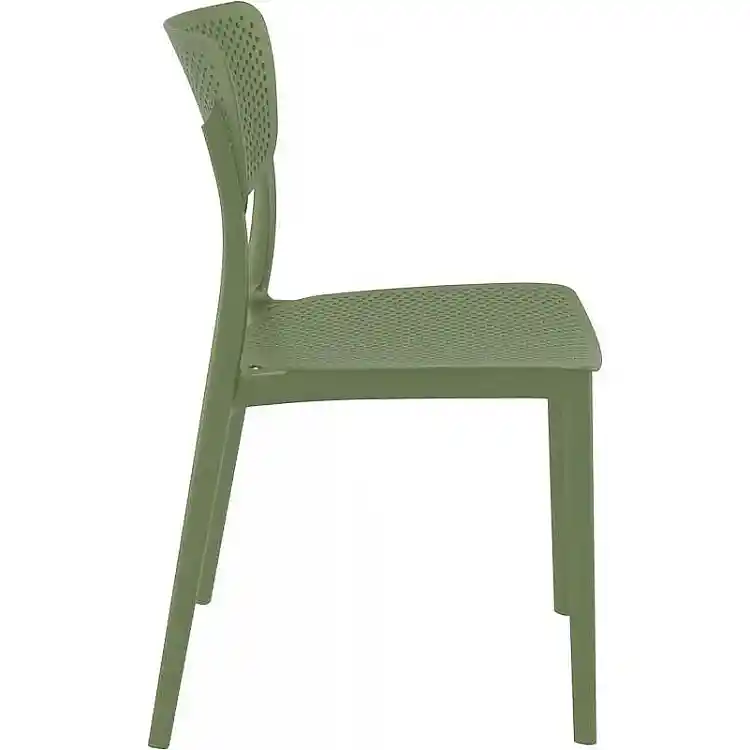 LUCY OLIVE GREEN ΚΑΡΕΚΛΑ ΠΟΛ/ΝΙΟΥ 45Χ53Χ82εκ.