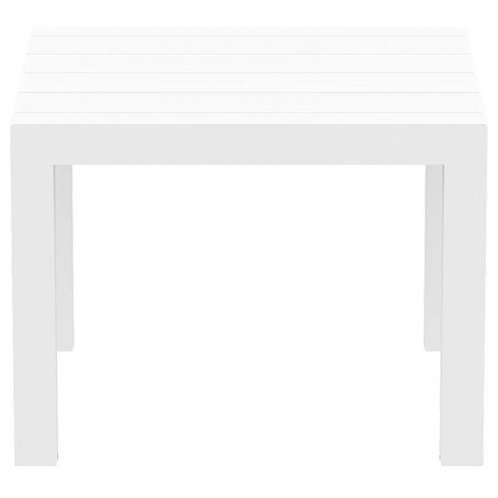 VEGAS WHITE 100X100/140Χ75εκ. ΕΠΕΚΤ.ΤΡΑΠΕΖΙ ΠΟΛ/ΝΙΟΥ