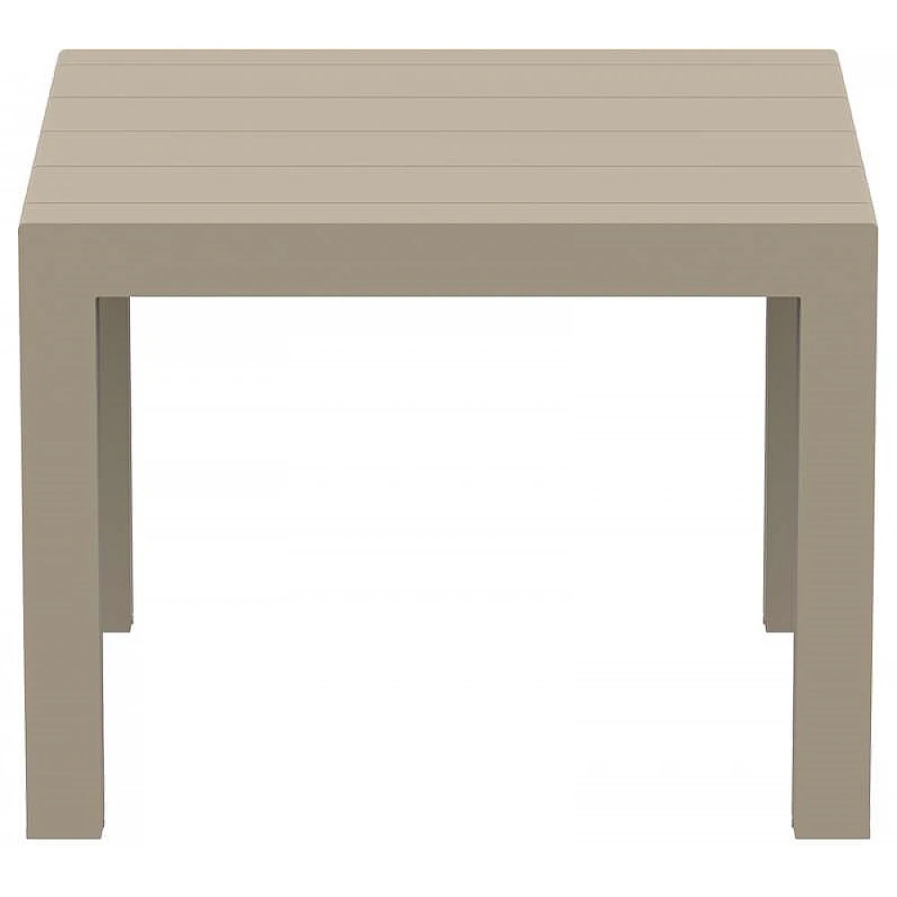 VEGAS TAUPE 100X100/140Χ75εκ. ΕΠΕΚΤ.ΤΡΑΠΕΖΙ ΠΟΛ/ΝΙΟΥ