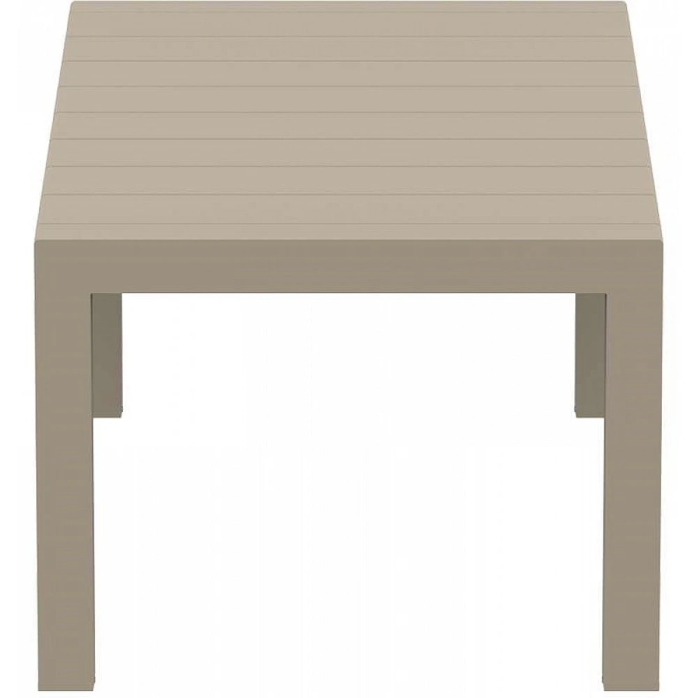 VEGAS TAUPE 100X180/220Χ75εκ. ΕΠΕΚΤ.ΤΡΑΠΕΖΙ ΠΟΛ/ΝΙΟΥ