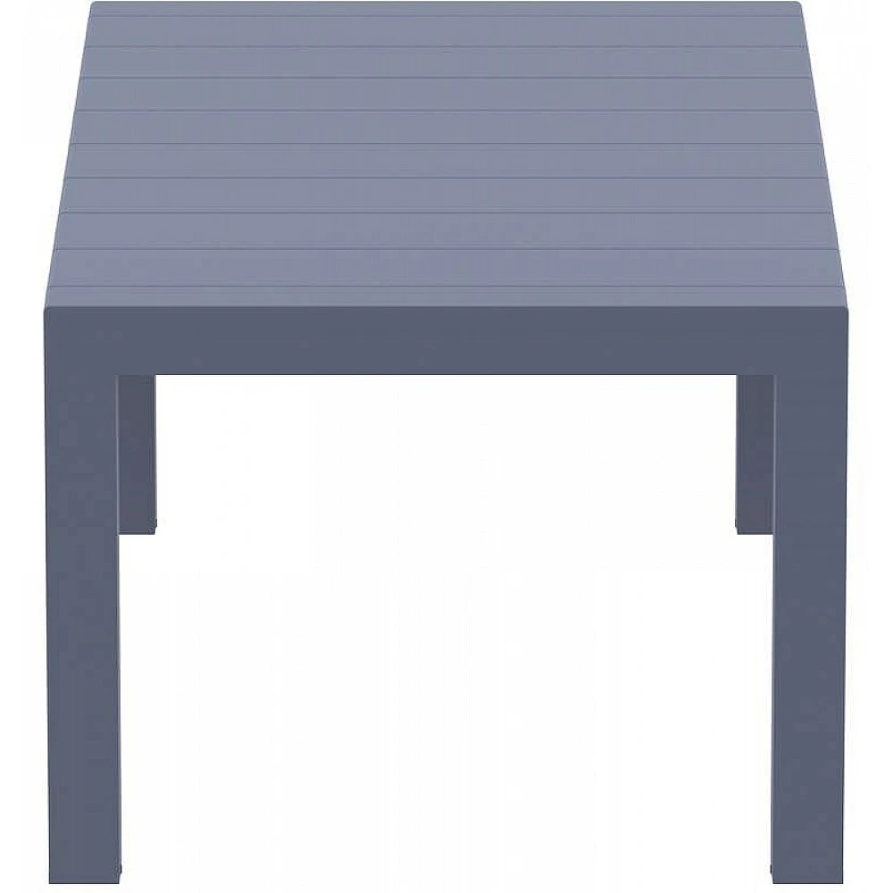 VEGAS DARK GREY 100X180/220Χ75εκ. ΕΠΕΚΤ.ΤΡΑΠΕΖΙ ΠΟΛ/ΝΙΟΥ