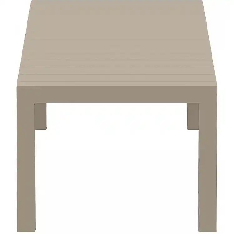 VEGAS TAUPE 100X260/300Χ75εκ. ΕΠΕΚΤ.ΤΡΑΠΕΖΙ ΠΟΛ/ΝΙΟΥ