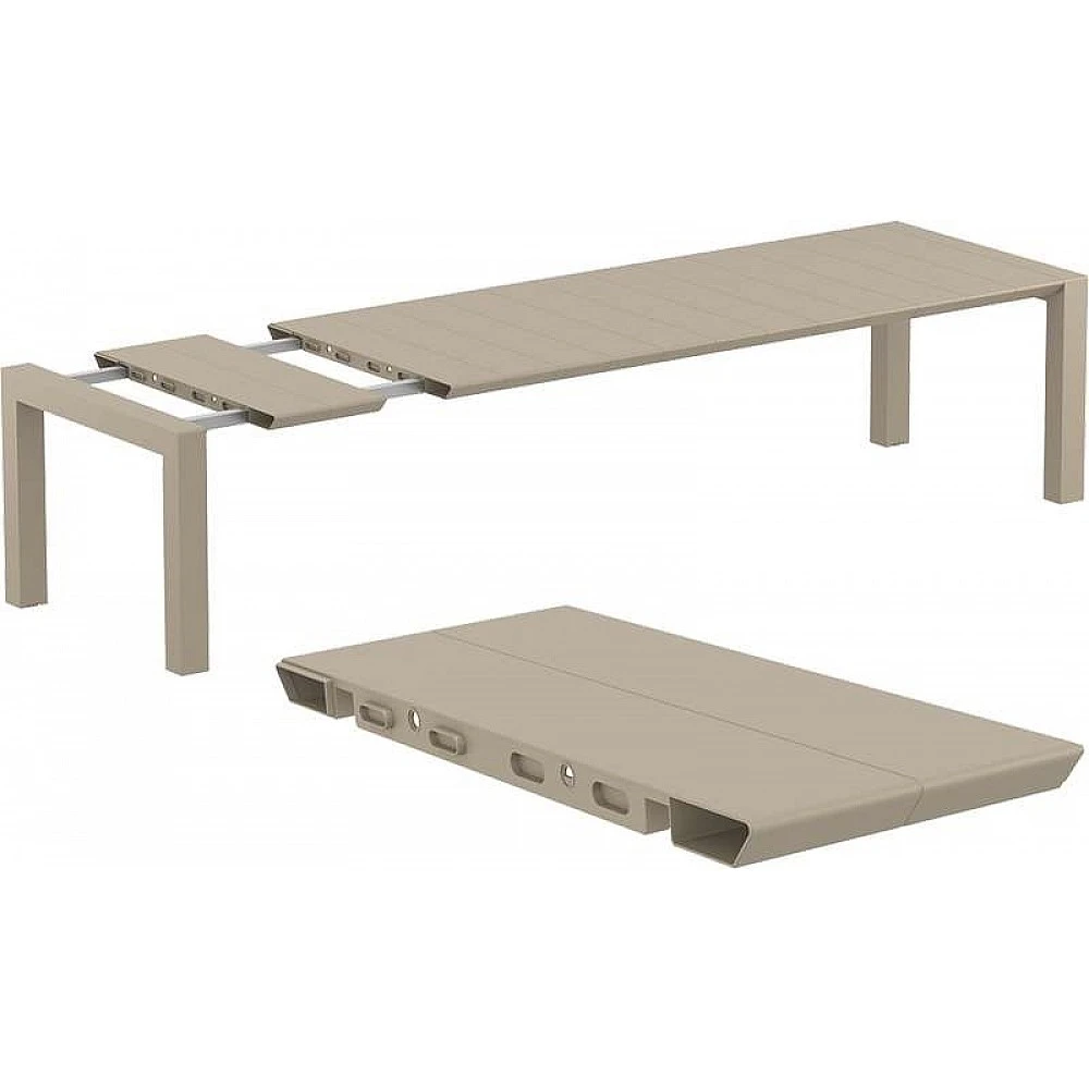 VEGAS TAUPE 100X260/300Χ75εκ. ΕΠΕΚΤ.ΤΡΑΠΕΖΙ ΠΟΛ/ΝΙΟΥ VEGAS TAUPE 100X260/300Χ75εκ. ΕΠΕΚΤ.ΤΡΑΠΕΖΙ ΠΟΛ/ΝΙΟΥ