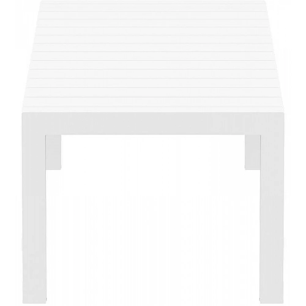 VEGAS WHITE 100X260/300Χ75εκ. ΕΠΕΚΤ.ΤΡΑΠΕΖΙ ΠΟΛ/ΝΙΟΥ