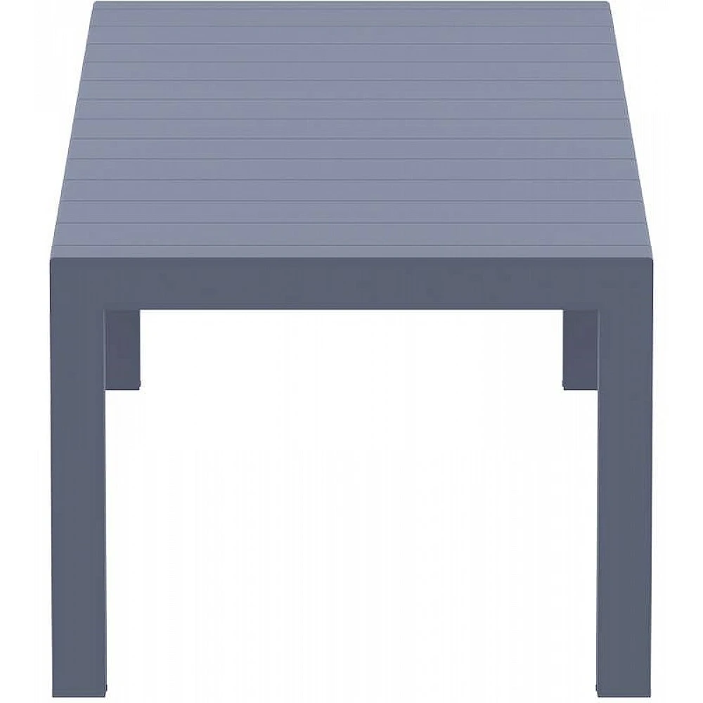 VEGAS DARK GREY 100X260/300Χ75εκ. ΕΠΕΚΤ.ΤΡΑΠΕΖΙ ΠΟΛ/ΝΙΟΥ
