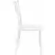 CHIAVARI GLOSSY WHITE(Σ4)KAPEKΛA 45X51X91εκ.