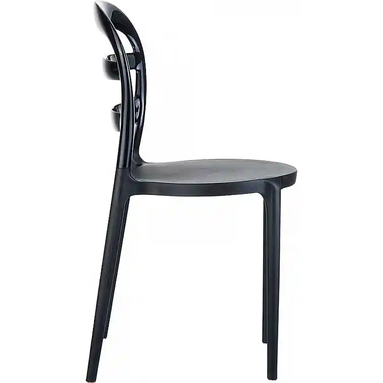 BIBI BLACK/BLACK TRANSP. ΚΑΡΕΚΛΑ 42X50X85εκ.