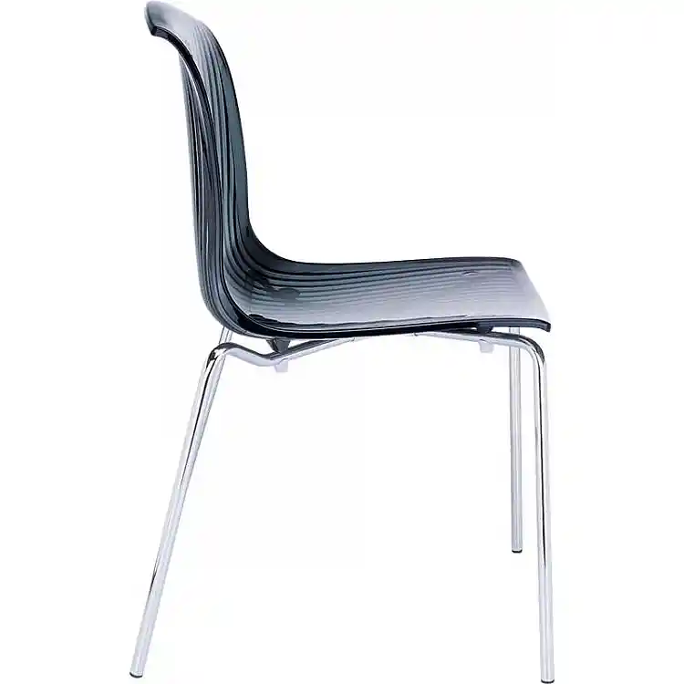 ALLEGRA BLACK TRANSP. ΚΑΡΕΚΛΑ 50Χ54Χ82εκ.