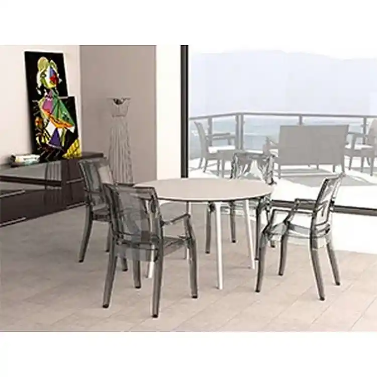 ARTHUR BLACK TRANSP. ΠΟΛΥΘΡΟΝΑ 56X60X91εκ.