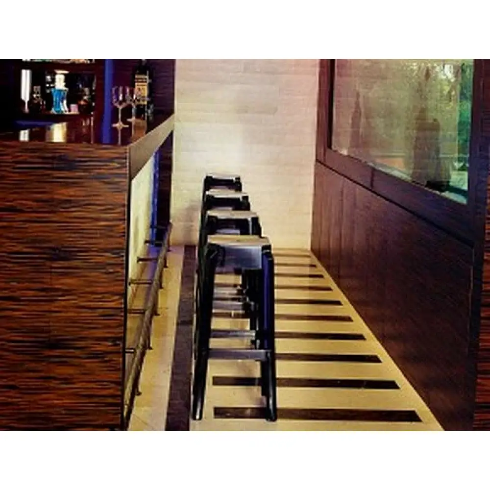 FOX 75εκ. ΣΚΑΜΠΟ BLACK TRANSP. 36X36X75εκ.