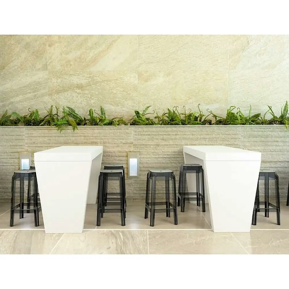 FOX 65εκ.(Σ2)ΣΚΑΜΠΟ BLACK TRANSP. 36X36X65εκ.