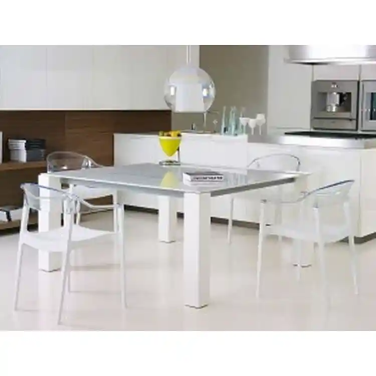 CARMEN WHITE/CLEAR(Σ4)ΠΟΛΥΘΡΟΝΑ 49X53X79εκ.