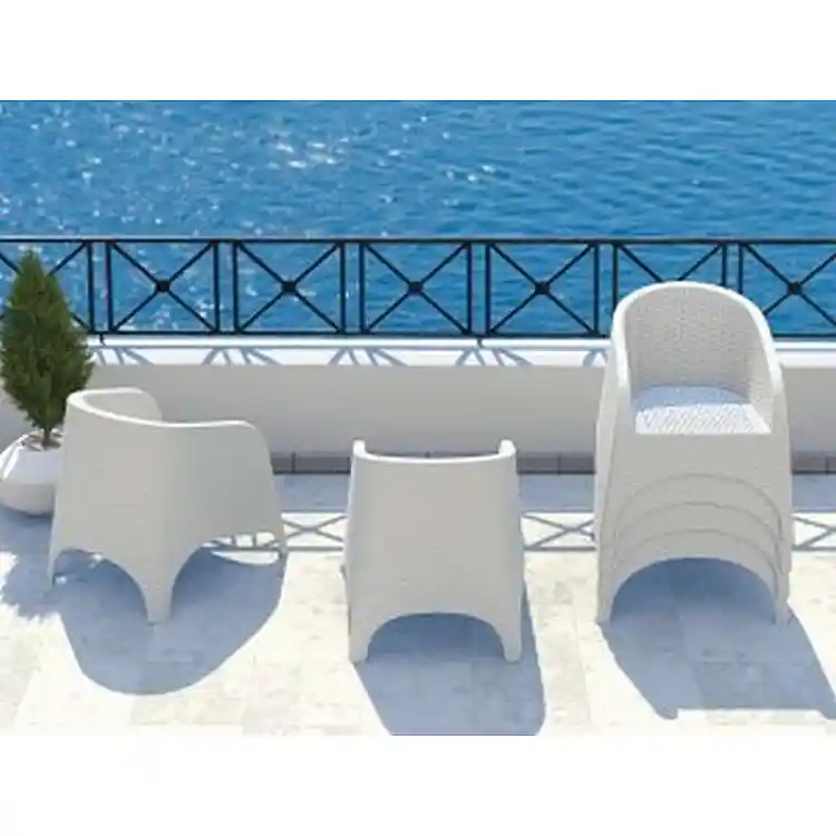 ARUBA WHITE ΠΟΛΥΘΡΟΝΑ ΠΟΛ/ΝΙΟΥ 74X75X80εκ.
