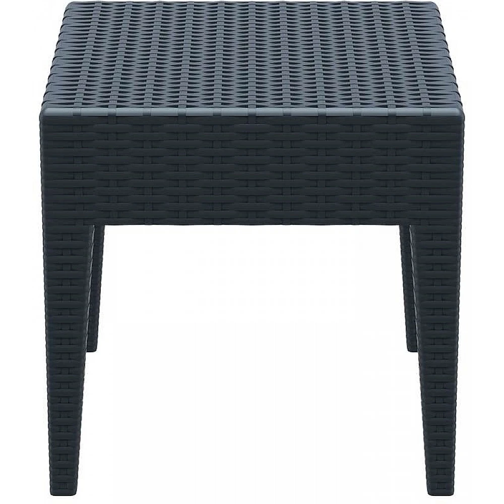 MIAMI DARK GREY ΤΡΑΠΕΖΙ 45Χ45Χ45εκ. ΠΟΛ/ΝΙΟΥ