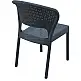 DAYTONA DARK GREY ΚΑΡΕΚΛΑ ΠΟΛ/ΝΙΟΥ 55X61X81εκ.